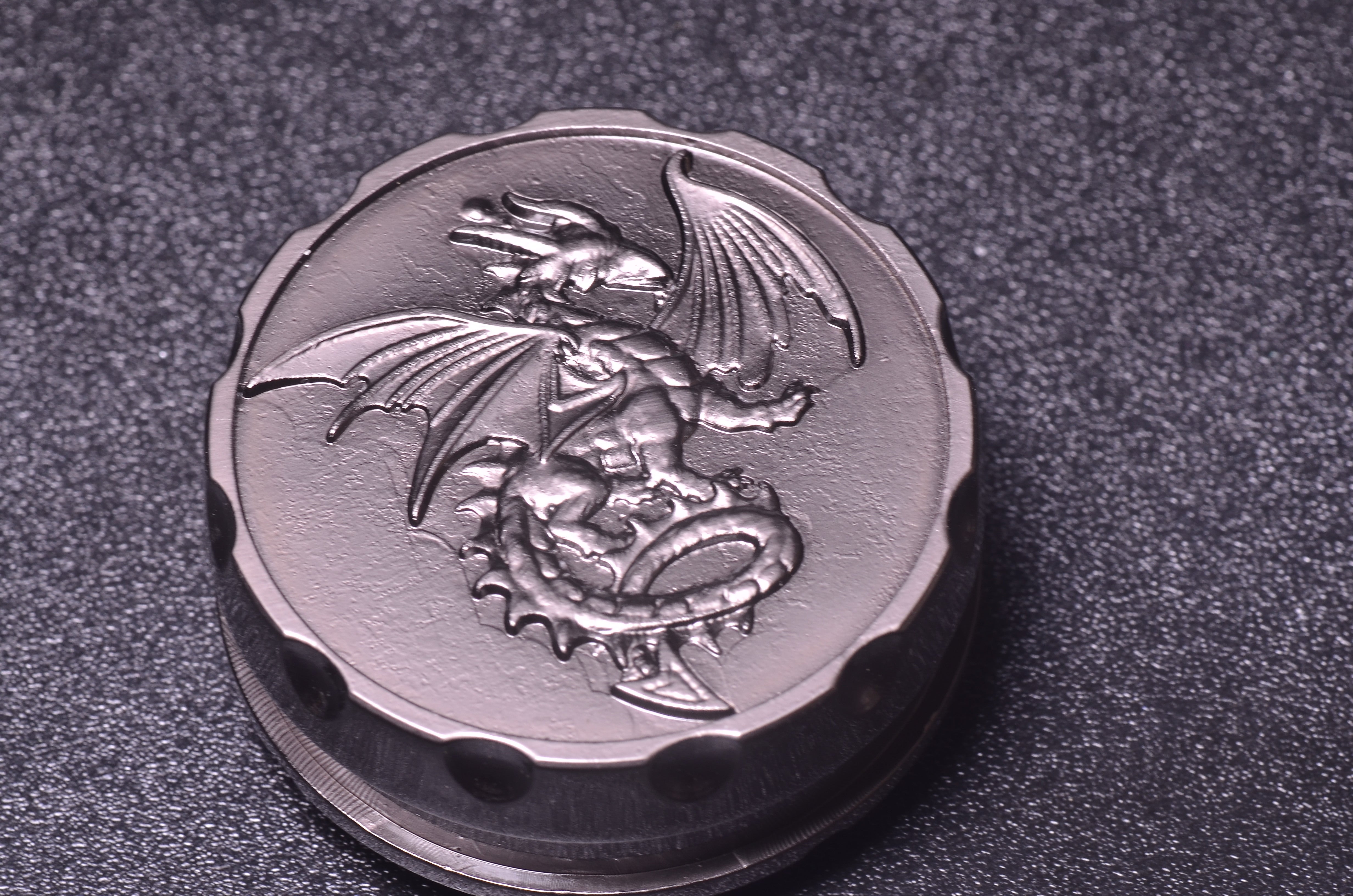 DND Roulette D20 dice – Unique Casino DICE-Inspired Dice with Dragon Engraving-D20 coin dice spinner