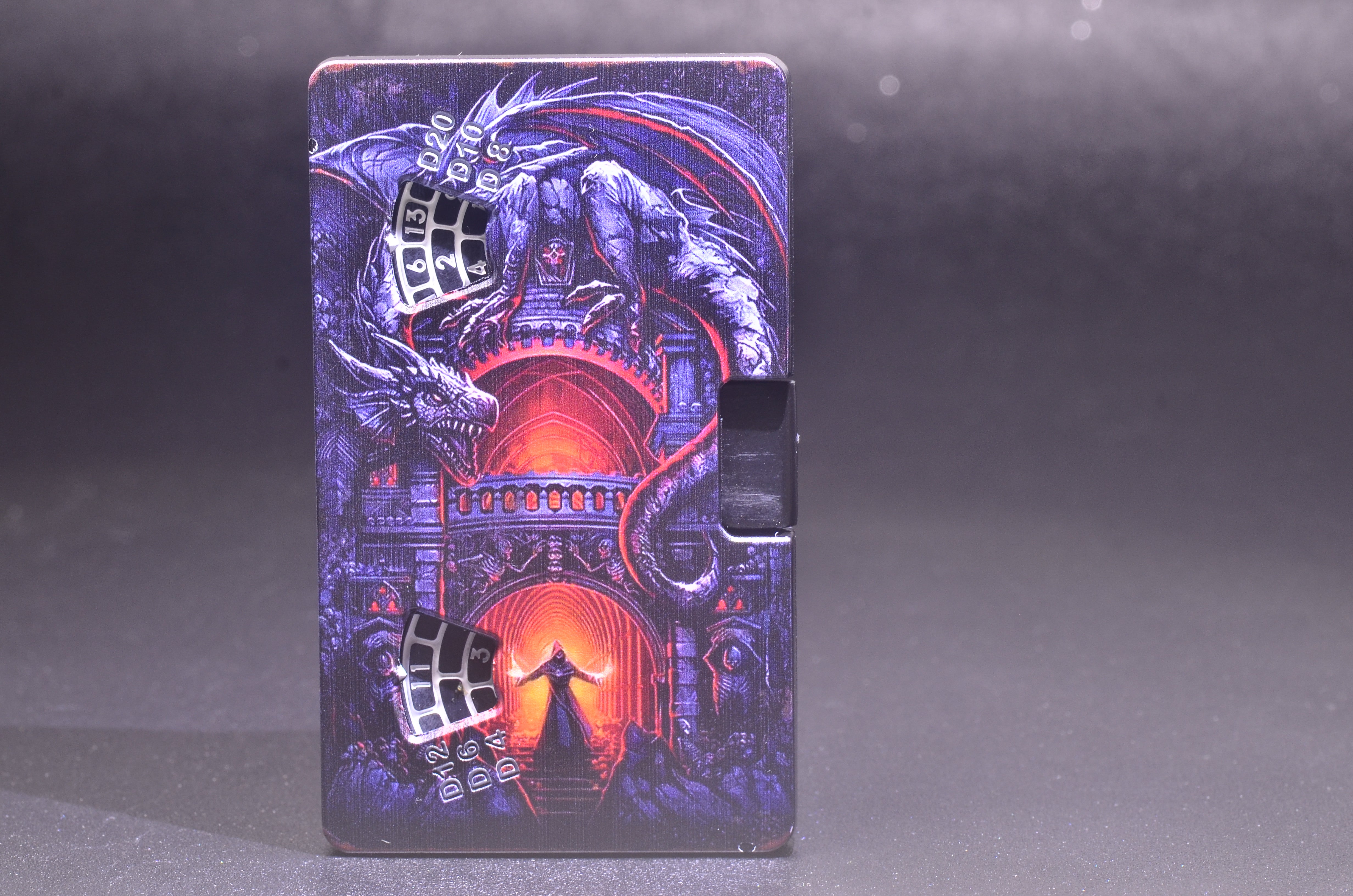 Magic Spinning Card Dice, Unique Design Dice,DND dice set,board game dice,spinner dice