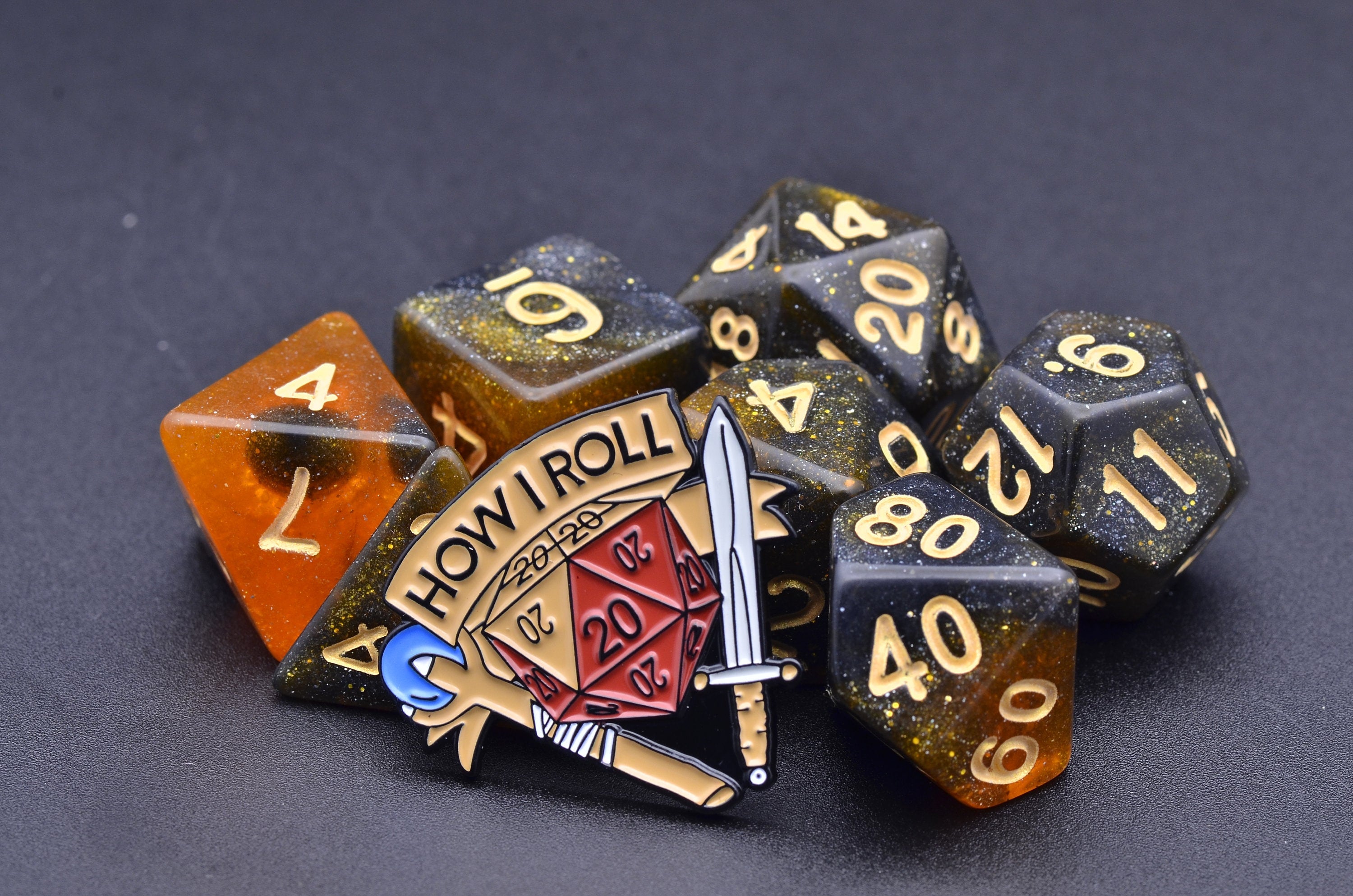 Mystery DND dice set,Mystery Random dice and pin,blind bag dice set,Fortune polyhedral dice set,Dungeons and Dragons DICE,DND gift