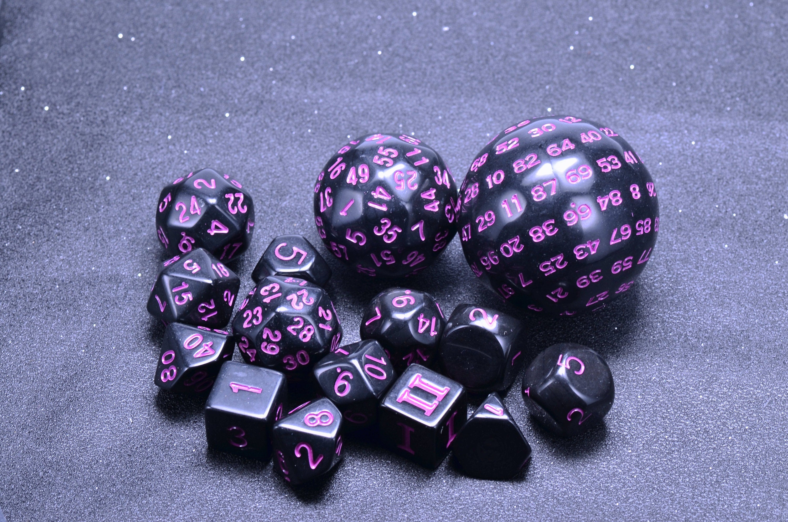 15 Piece Dice Set |zocchi Polyhedral dice SET| D100 dice | D60 dice | d30 DICE Five colors are available