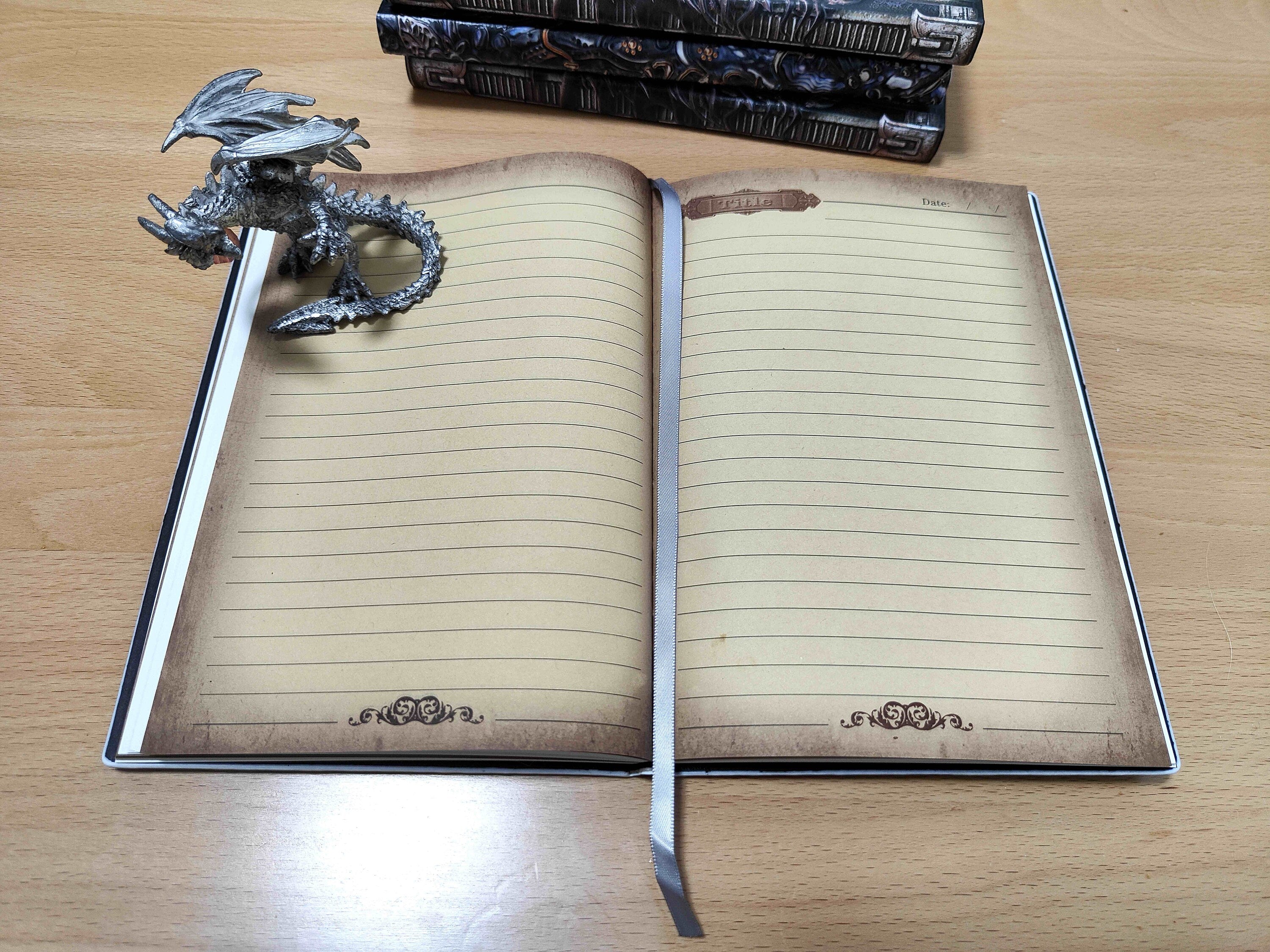 DND notebook | DnD Journal A5 Notebook| Dragon notebook | DND gift