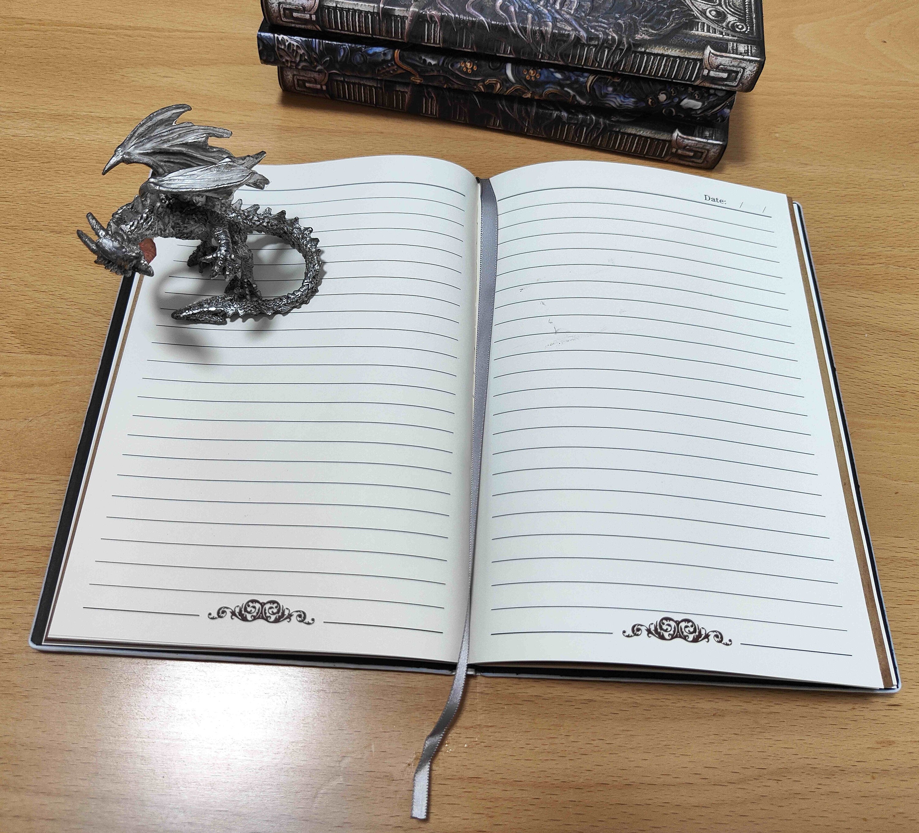 DND notebook | DnD Journal A5 Notebook| Dragon notebook | DND gift