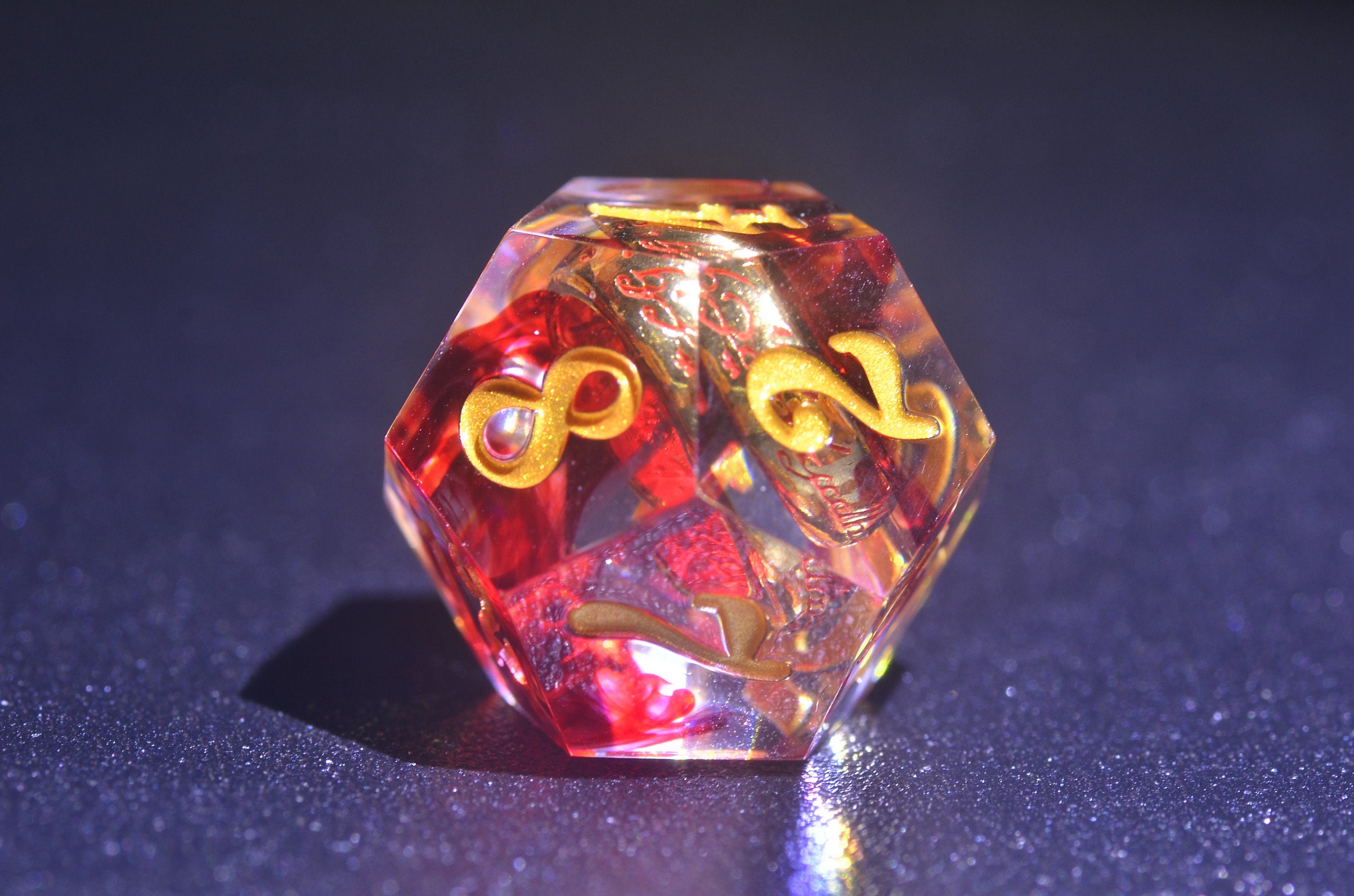 Lord of the rings DND dice set,Rings of Power dice set,blood-red ring dice,Sharp Edge resin dice,Dungeons and Dragons Polyhedral RPG Dice