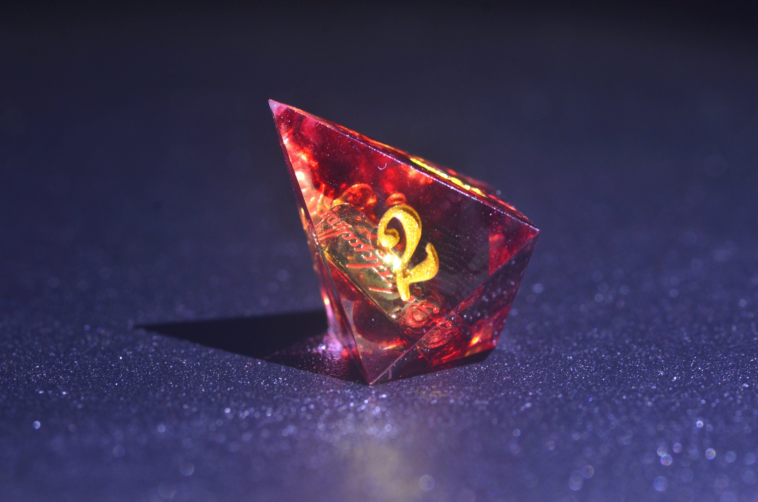 Lord of the rings DND dice set,Rings of Power dice set,blood-red ring dice,Sharp Edge resin dice,Dungeons and Dragons Polyhedral RPG Dice