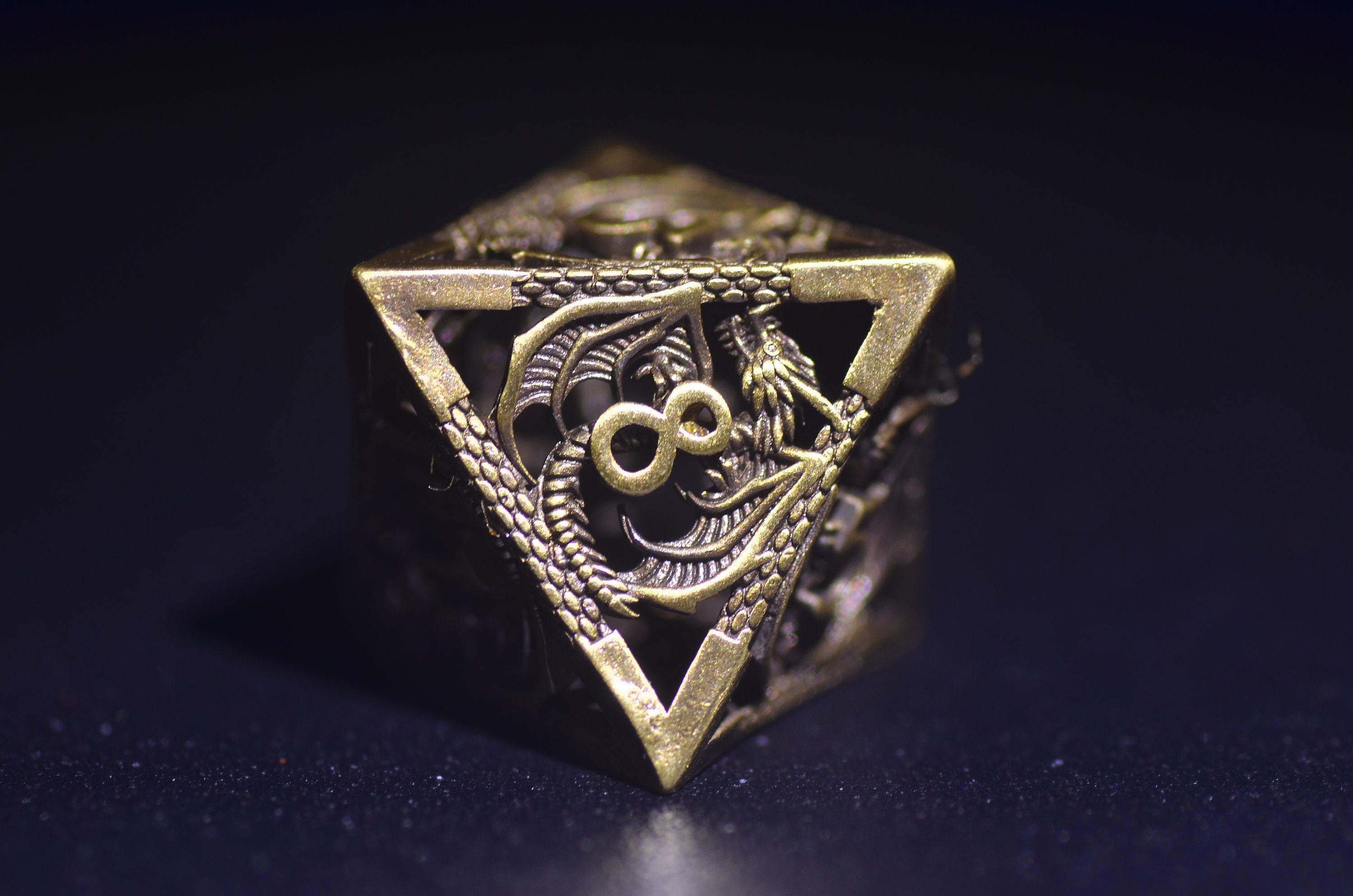 Dragon Hollow metal DND dice set,Dungeons and Dragons dice ,dnd dice steampunk,DICE GIFT