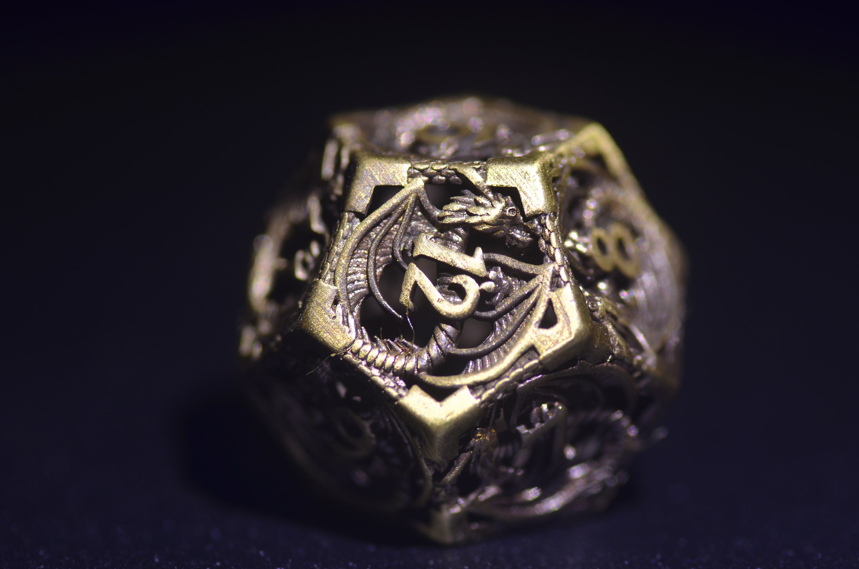 Dragon Hollow metal DND dice set,Dungeons and Dragons dice ,dnd dice steampunk,DICE GIFT