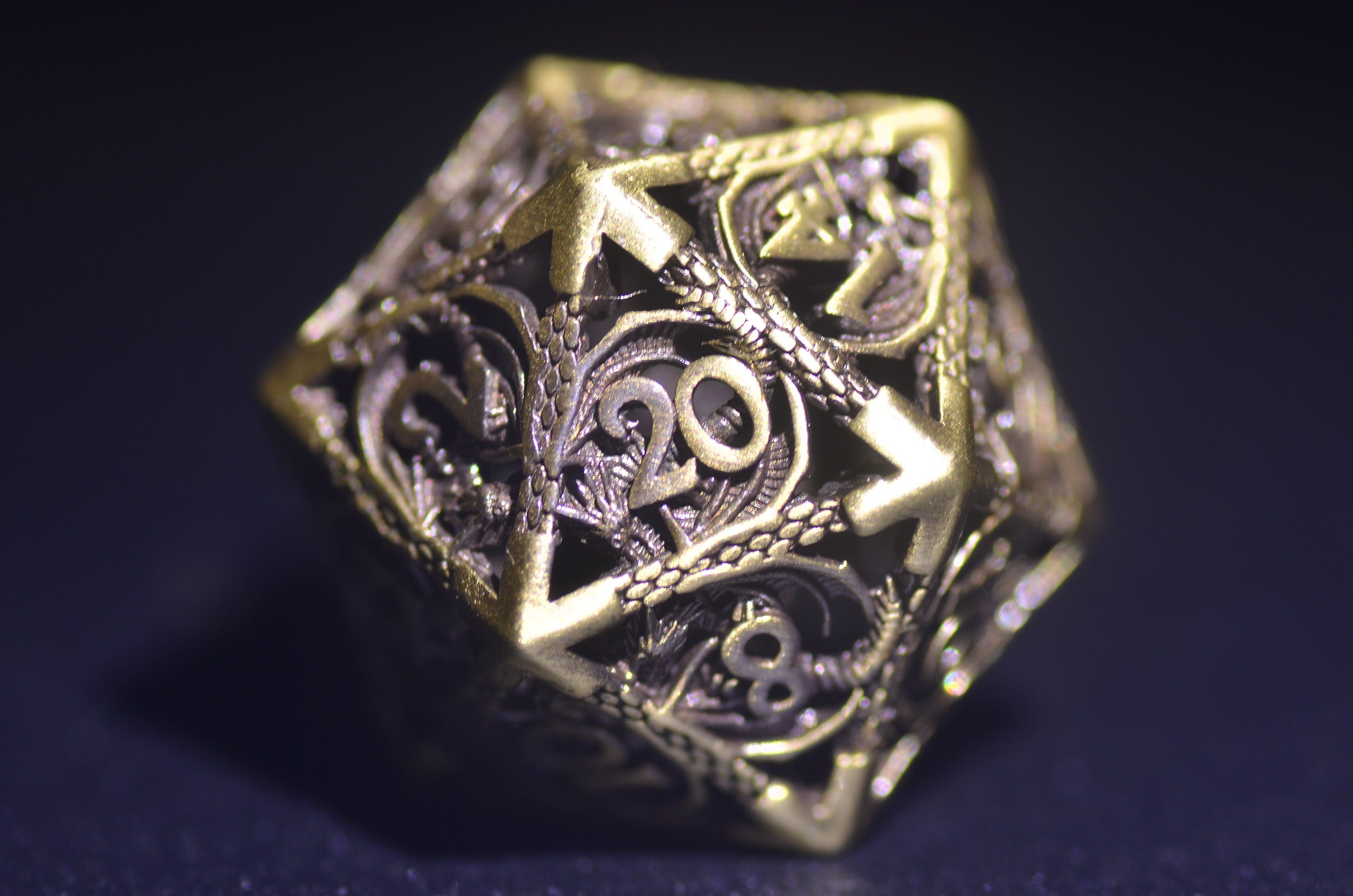 Dragon Hollow metal DND dice set,Dungeons and Dragons dice ,dnd dice steampunk,DICE GIFT