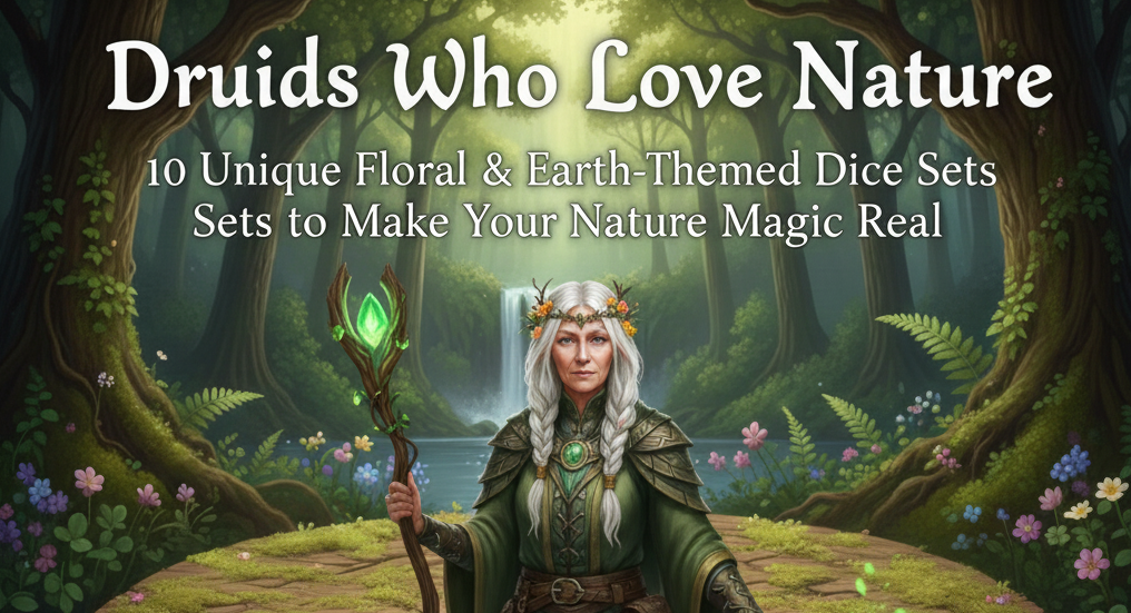 Druids Need Nature-Themed Dice