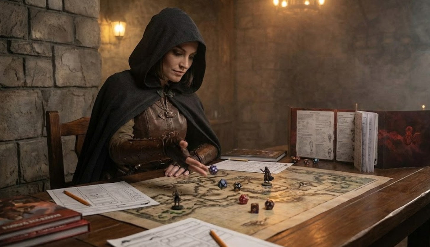 Suggestion: Unique DND Dice for Rogues: Stealthy, Shadowy, and Deadly Picks